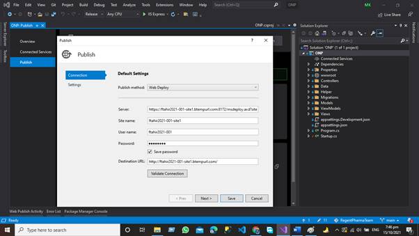 How To Deploy ASP.NET Core 5 WebAPI Website On Server Using Visual Studio 2019